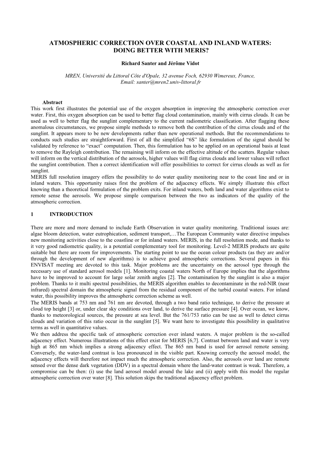 Uncertainties in Radiative Transfer Computations