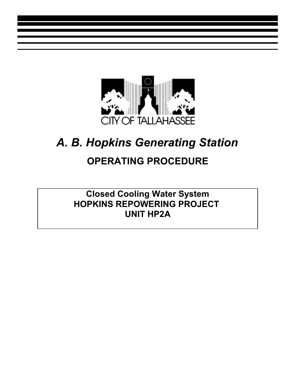 A. B. Hopkins Generating Station