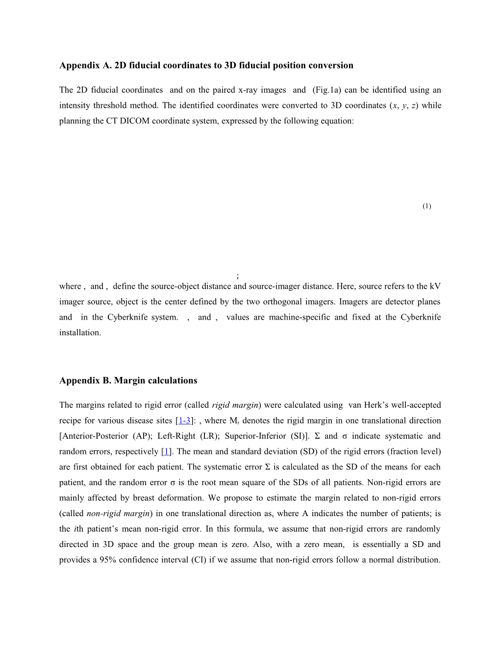 Appendix A.2Dfiducial Coordinates to 3D Fiducial Position Conversion