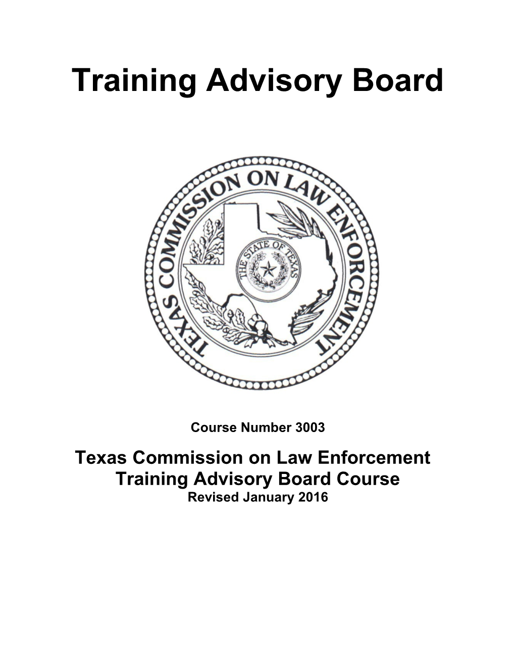 Training Advisory Board