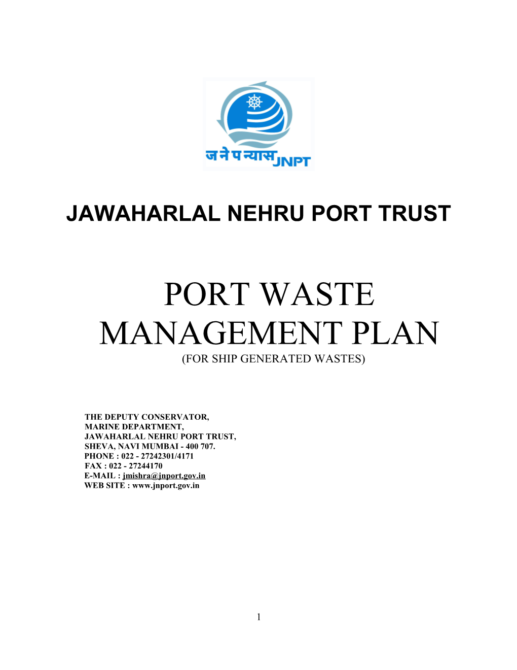 Jawaharlal Nehru Port Trust