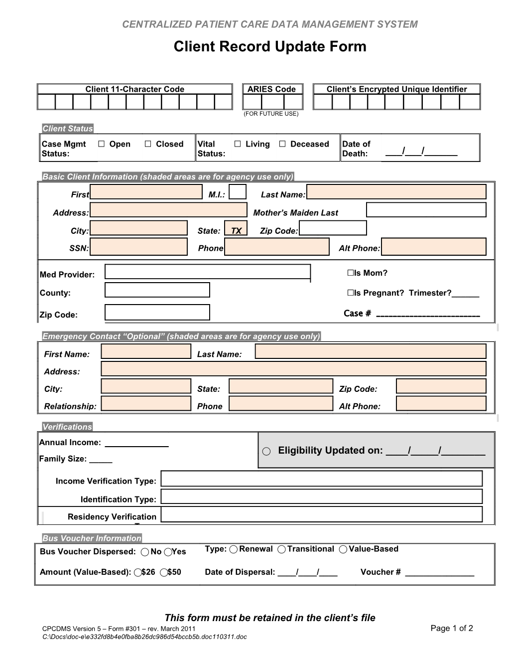 CPCDMS Intake Form