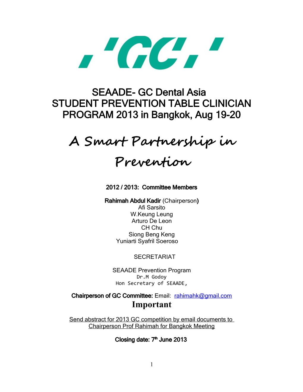 Seaade Student Prevention Table Clinic Program