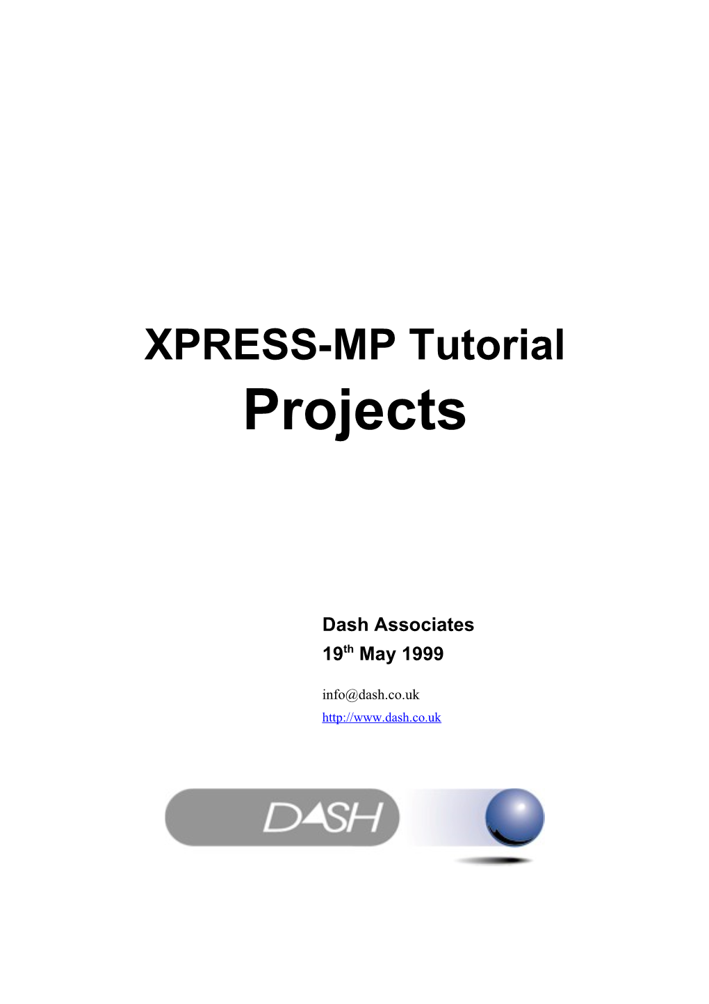XPRESS-MP Course