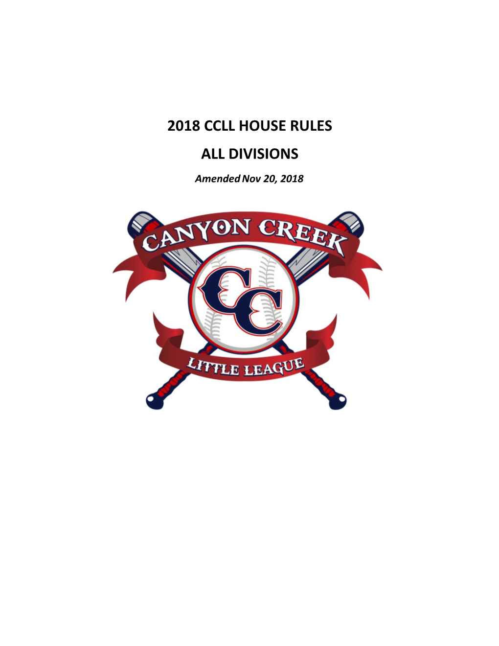 2018Ccll House Rules