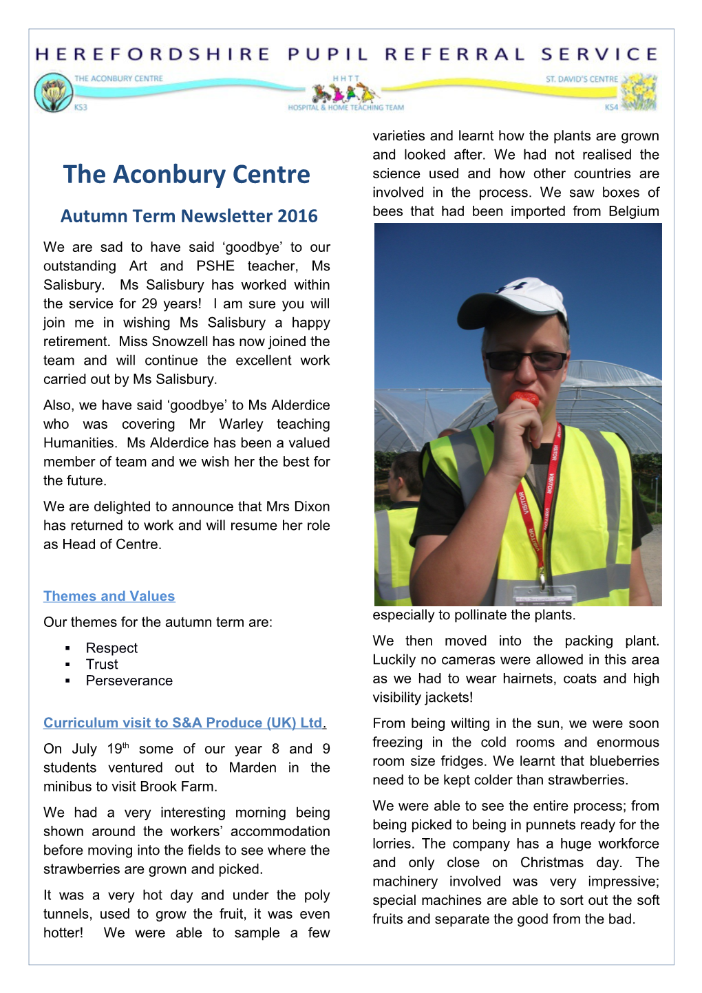 The Aconbury Centre