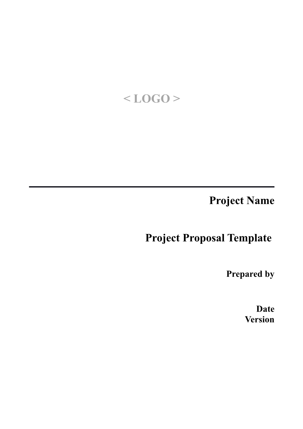 Project Execution Plan