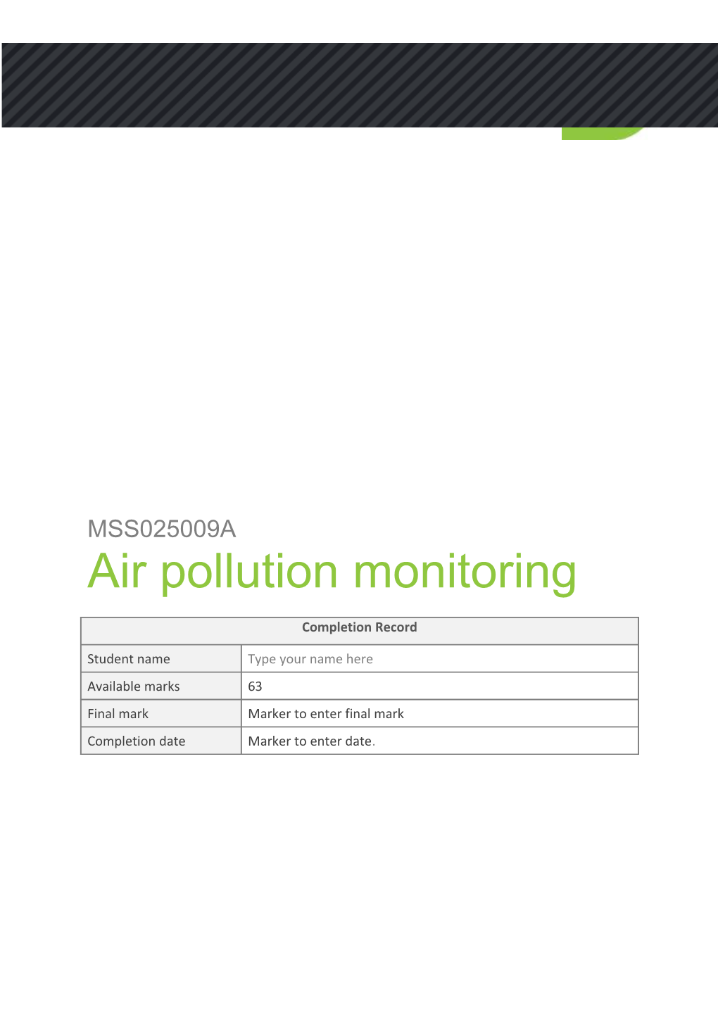 APM Study Module 1 Introduction to Air Pollutionmss025009a