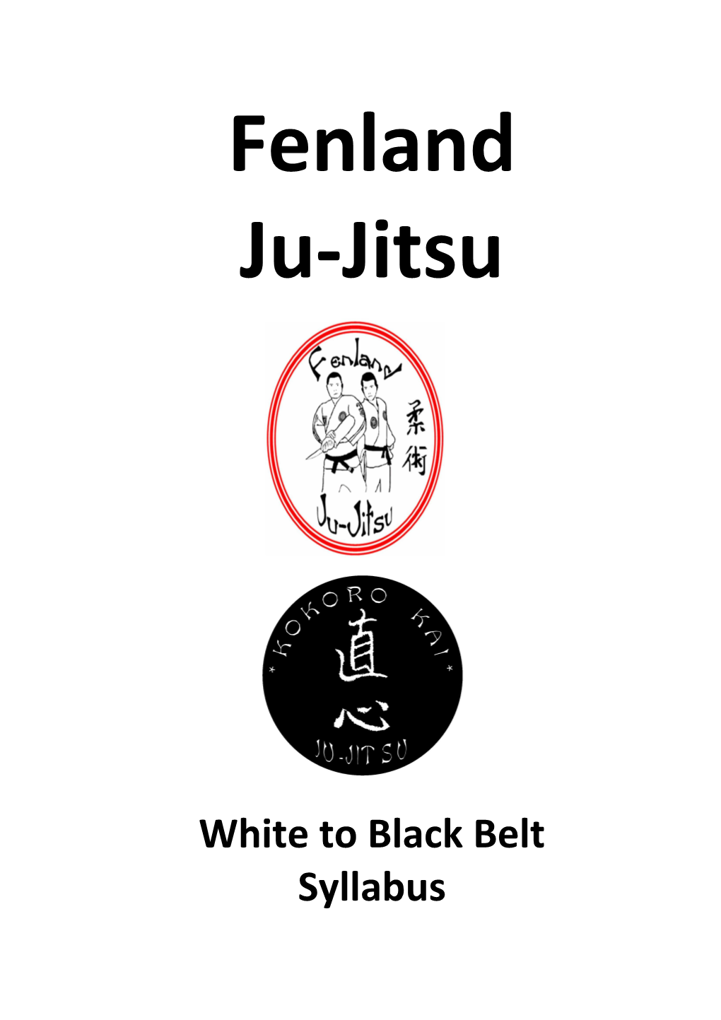 White to Black Belt