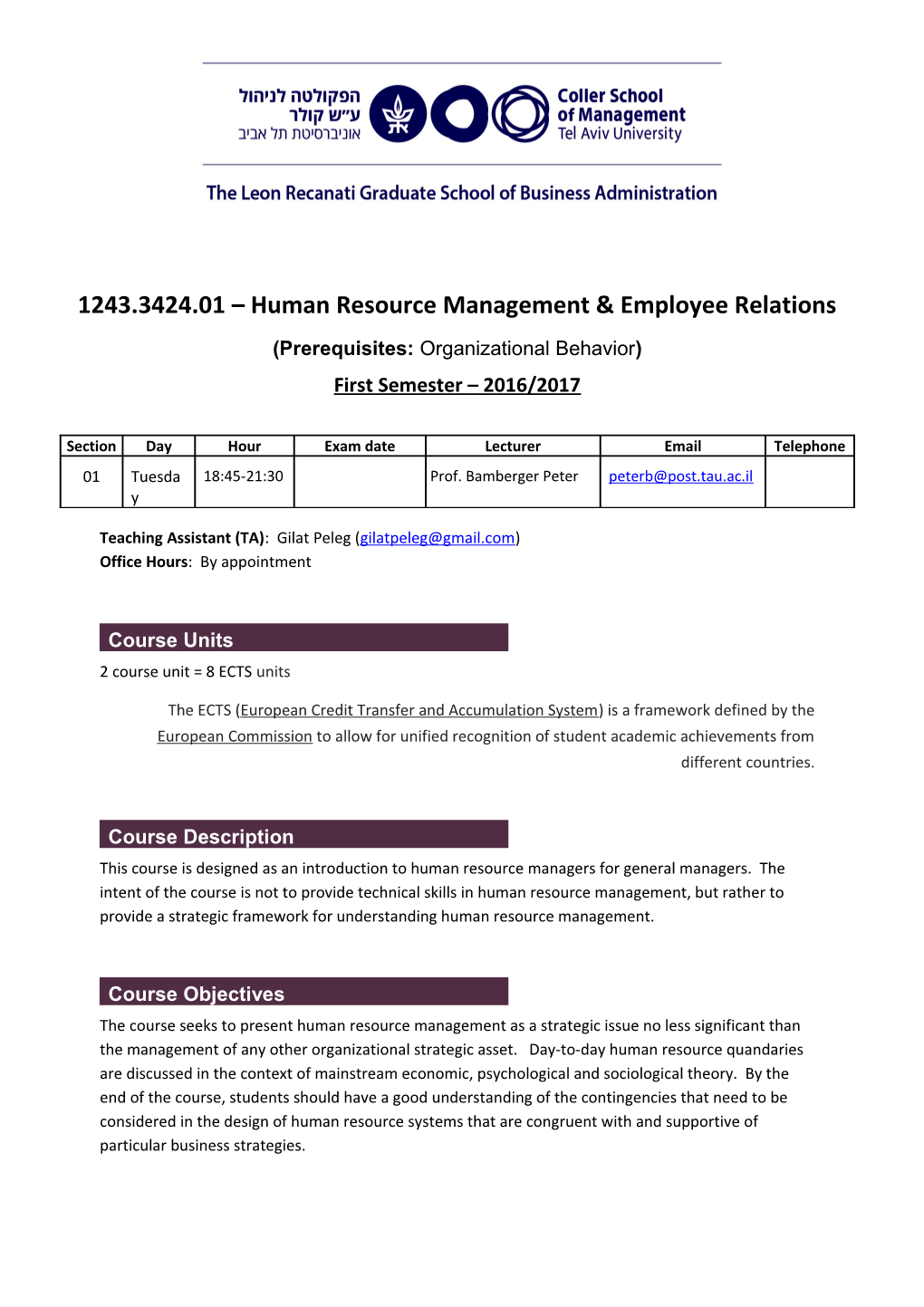 1243.3424.01 Human Resource Management & Employee Relations