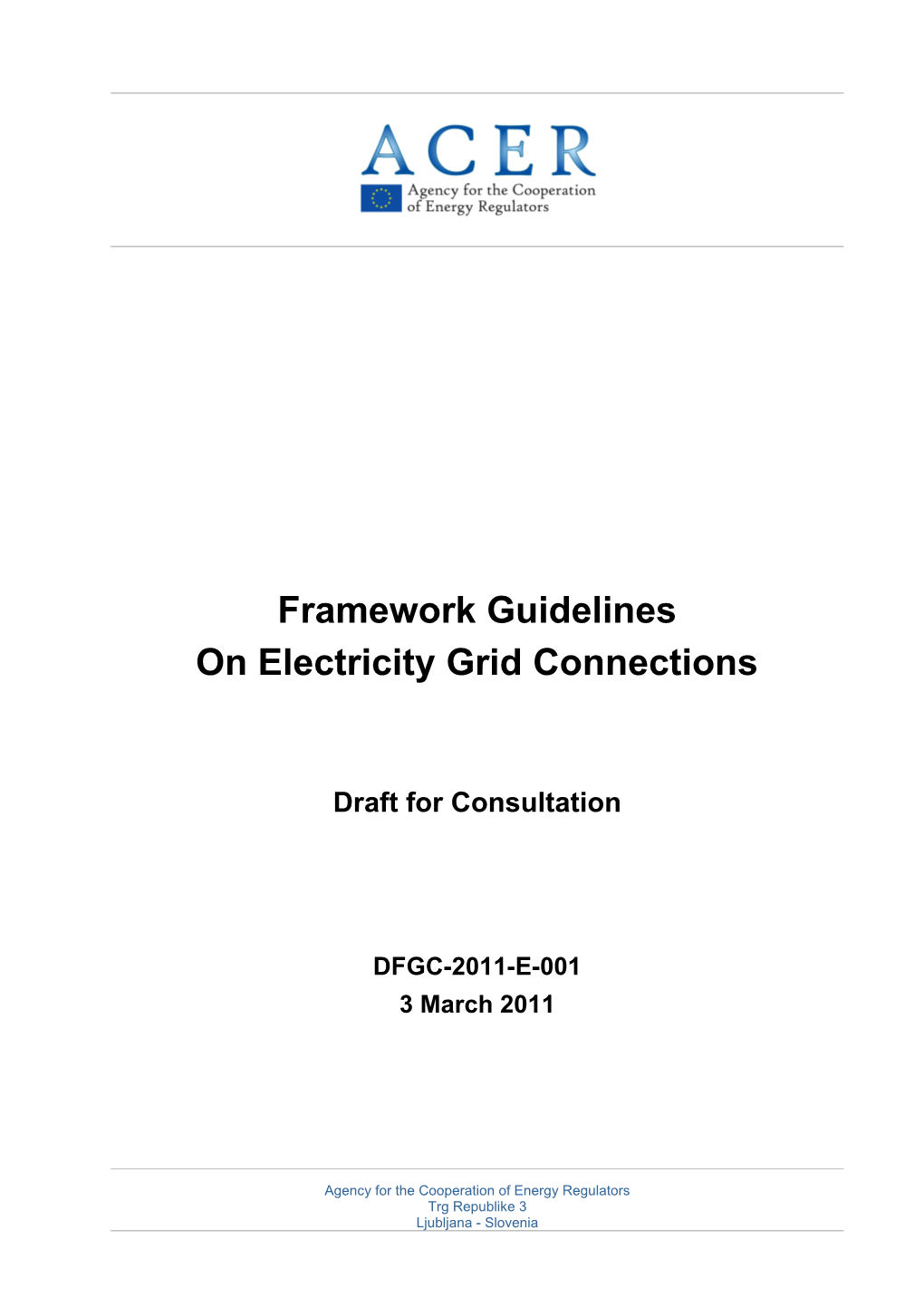Draft Guidelines for Good Practice On