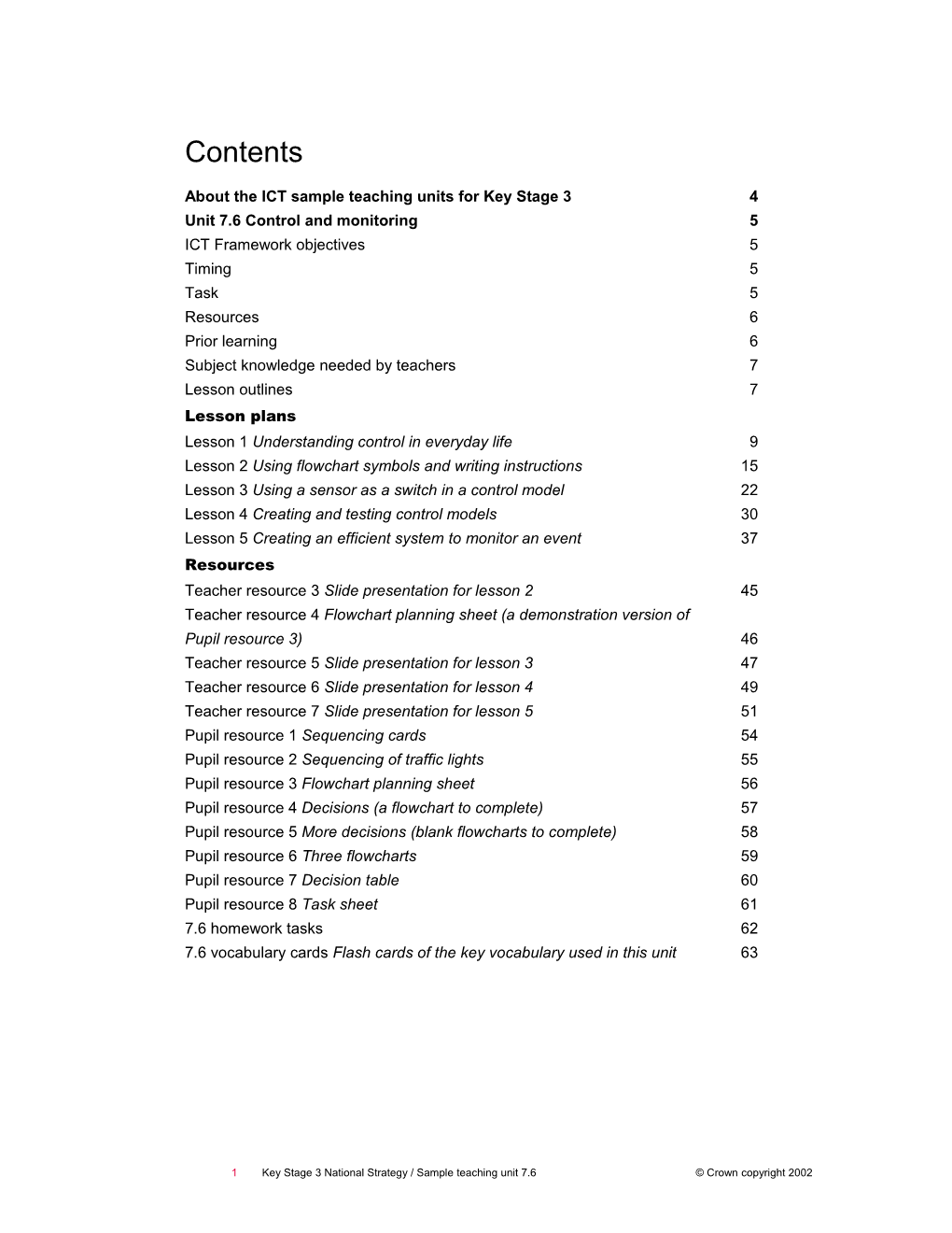 About the ICT Sample Teaching Units for Key Stage 34