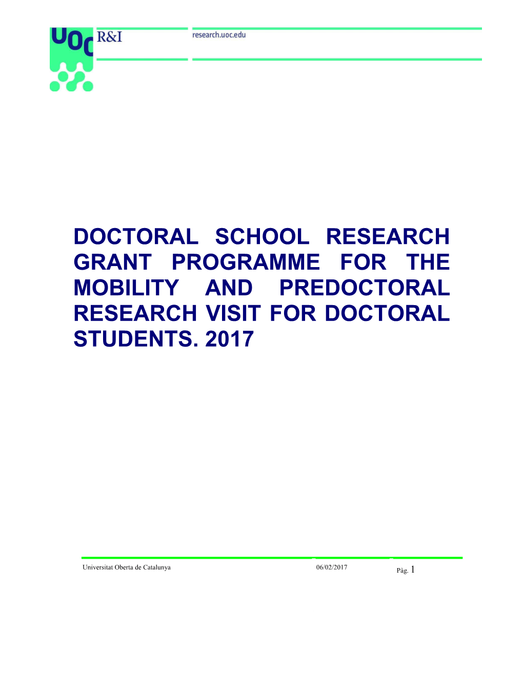 A) Details Relating to the Applicant for Grant