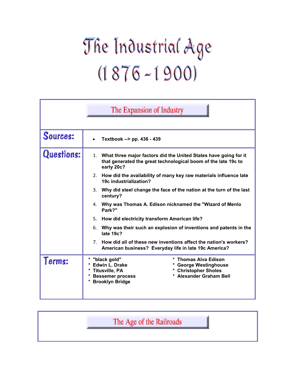 How Did the Availability of Many Key Raw Materials Influence Late 19C Industrialization?