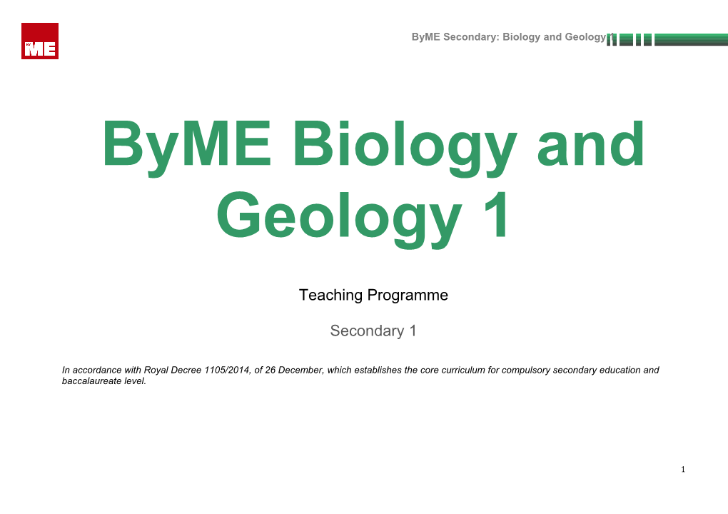 Byme Biology and Geology1