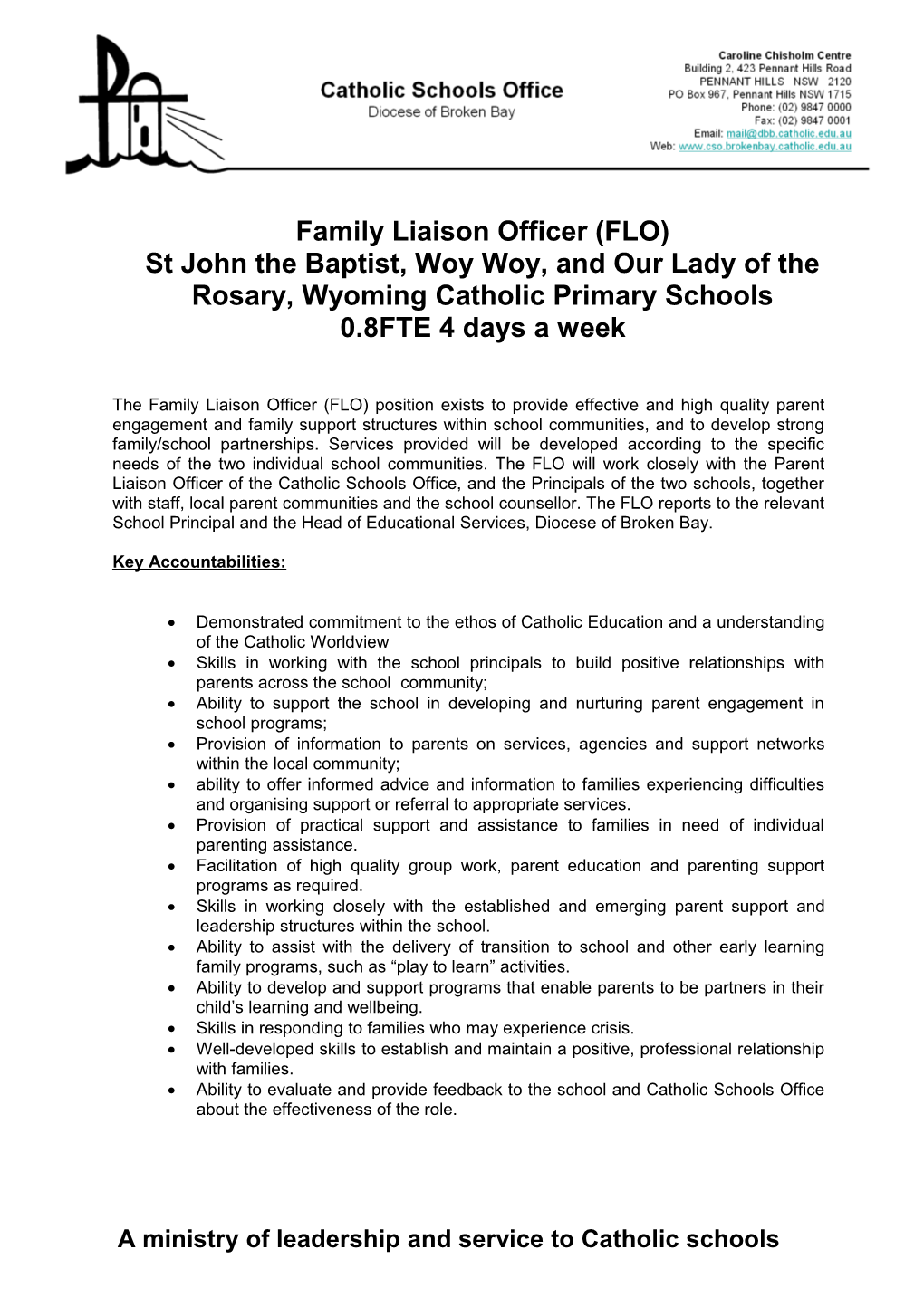 Family Liaison Officer (FLO)