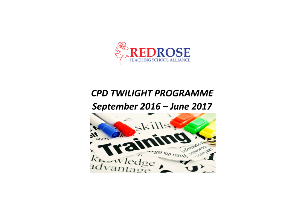 Cpd Twilight Programme