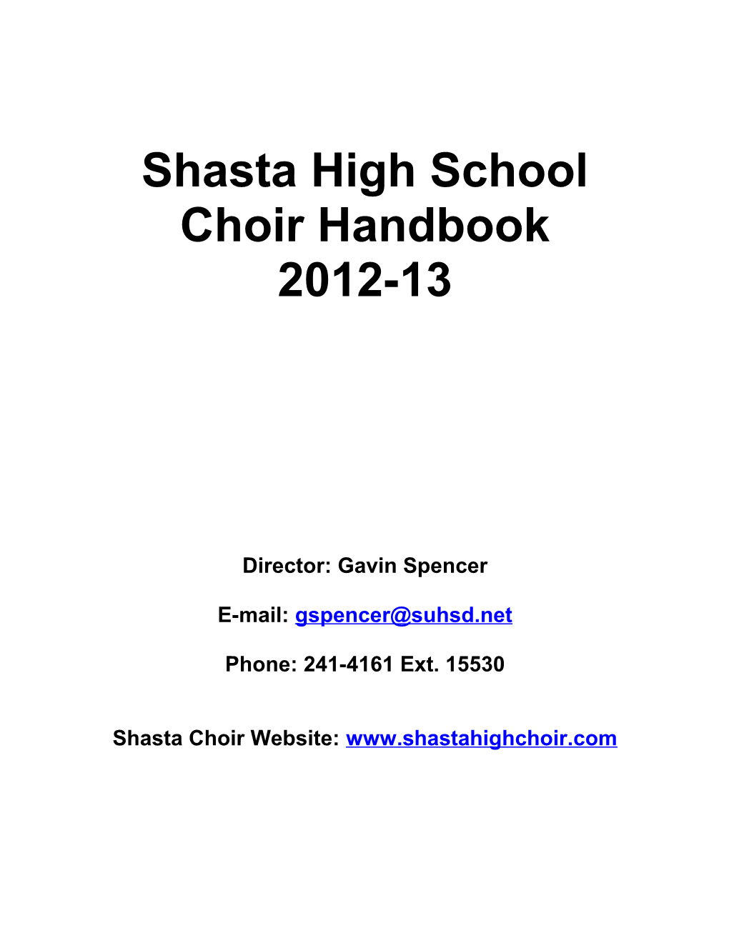 Shasta High School