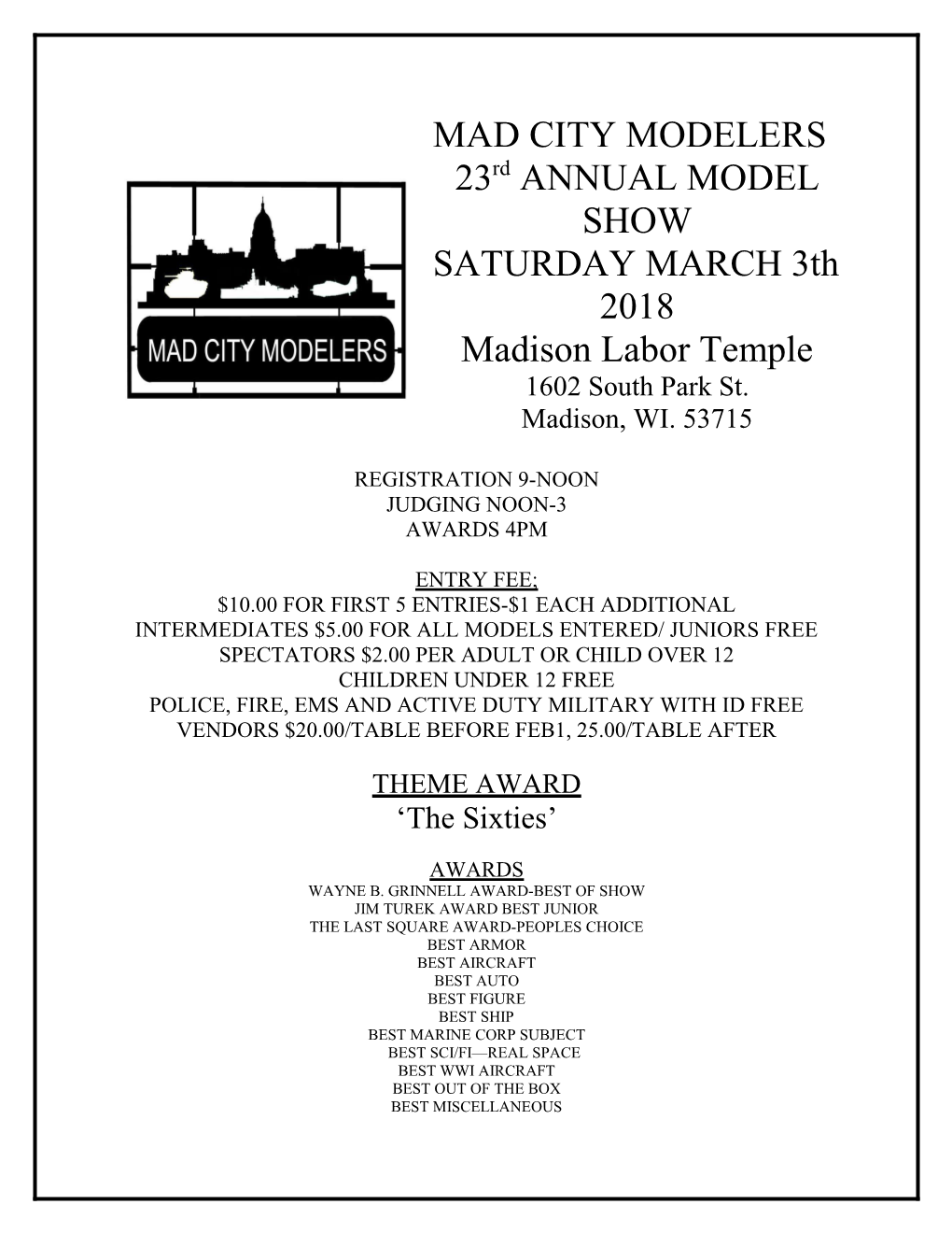 23Rd ANNUAL MODEL SHOW