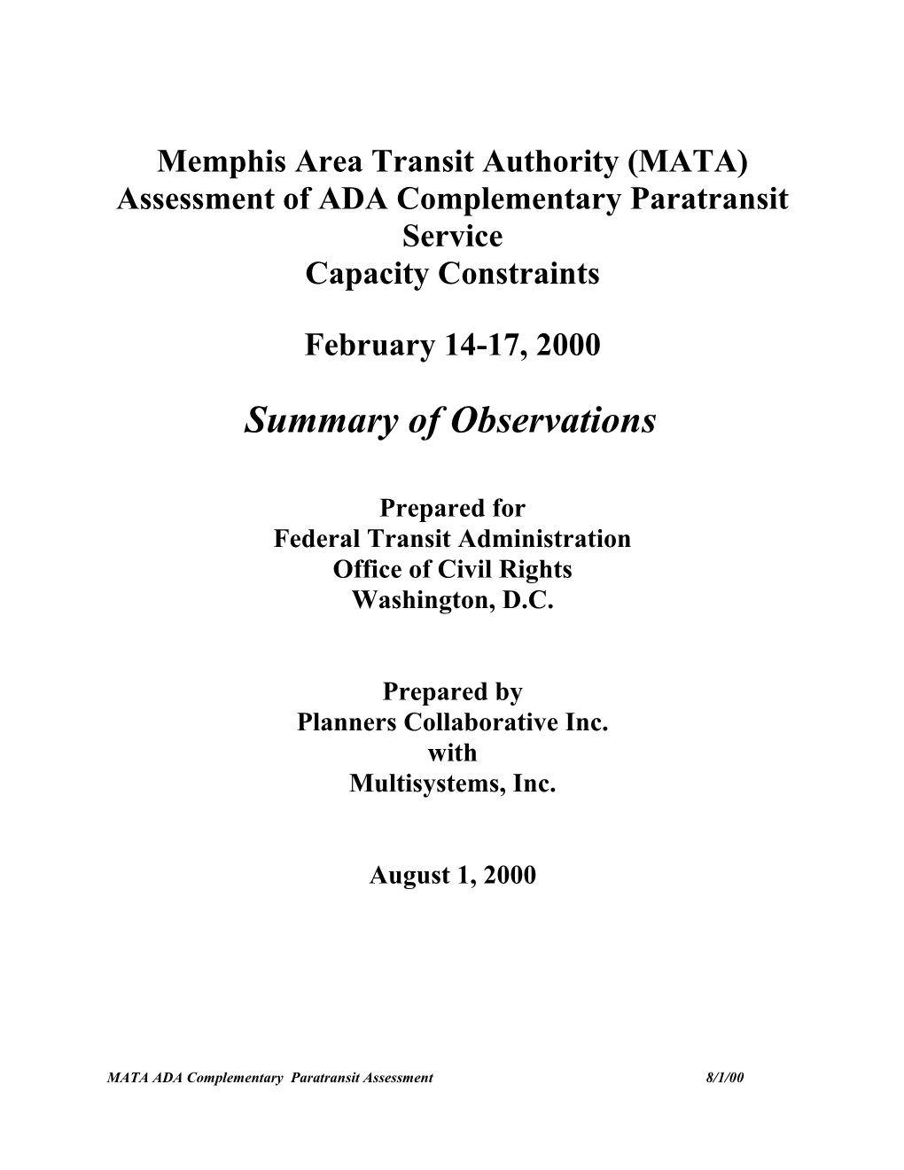 Jacksonville Transportation Authority (JTA)