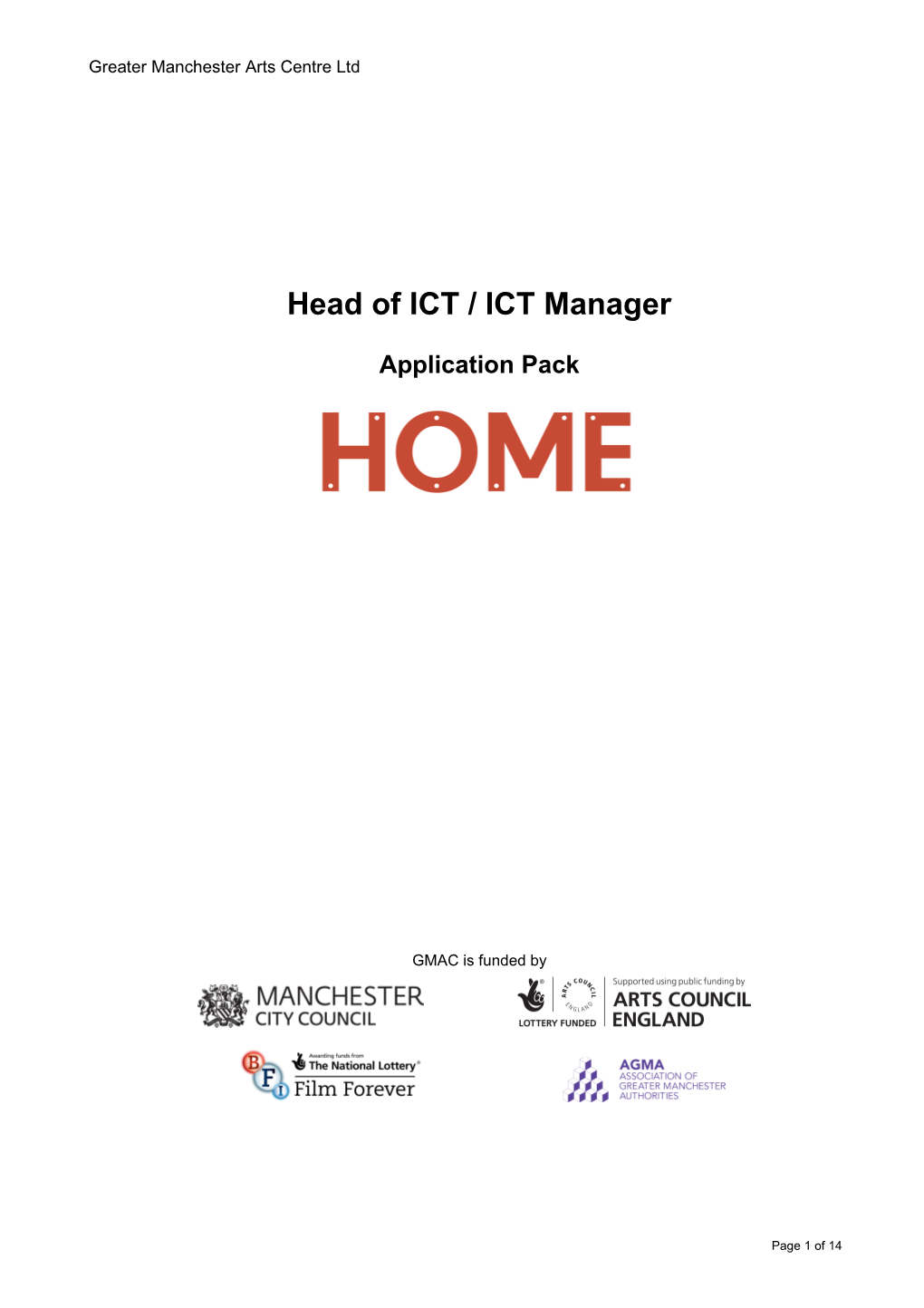 Head of ICT / ICT Manager