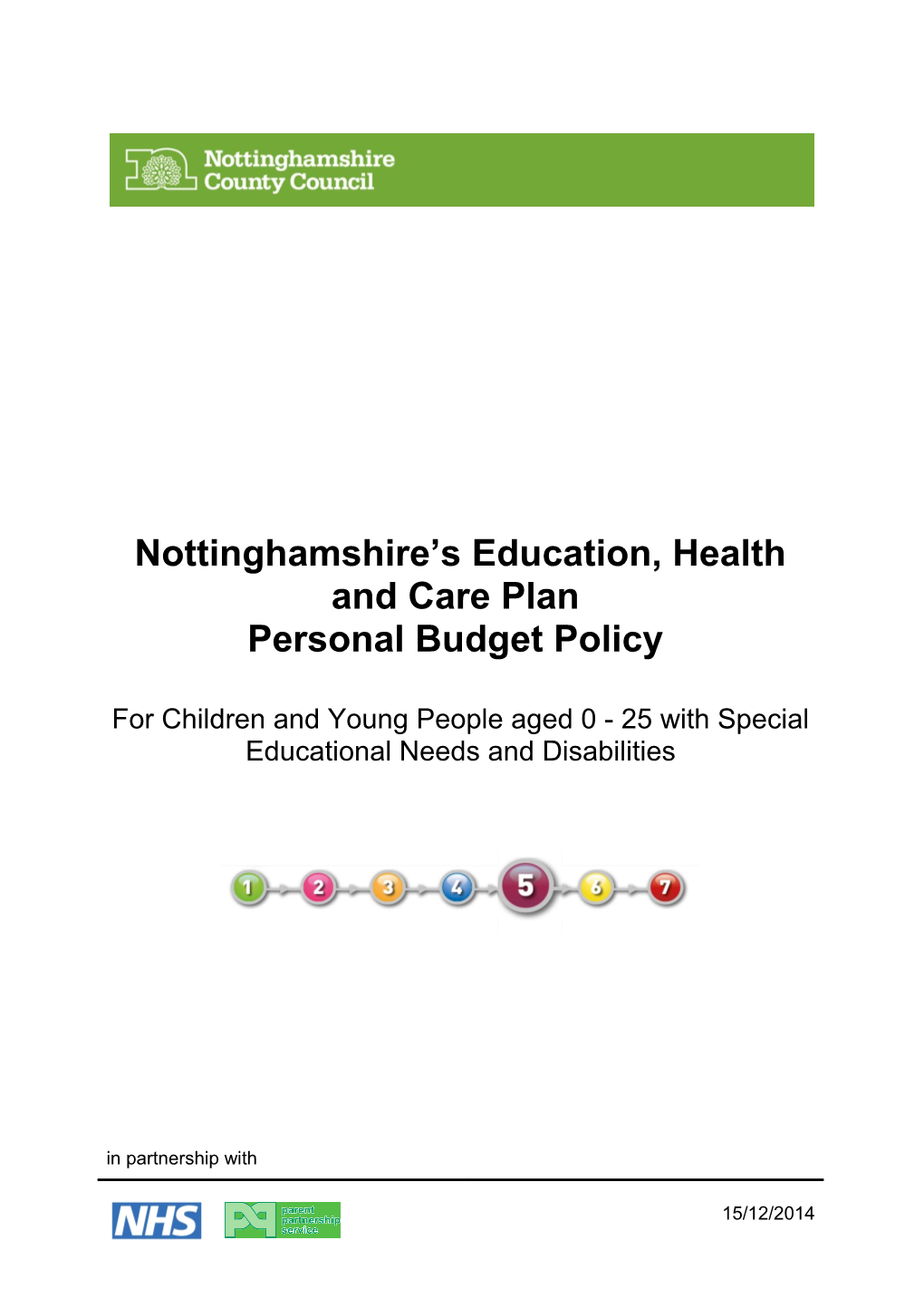 Nottinghamshire S Education, Health and Care Plan