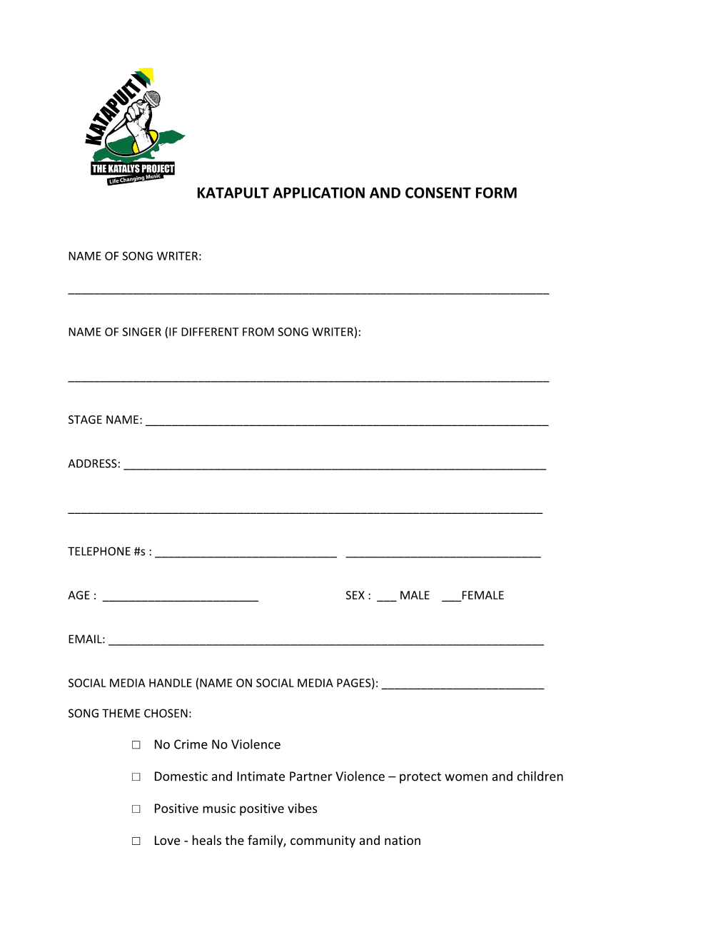 Katapult Application and Consent Form