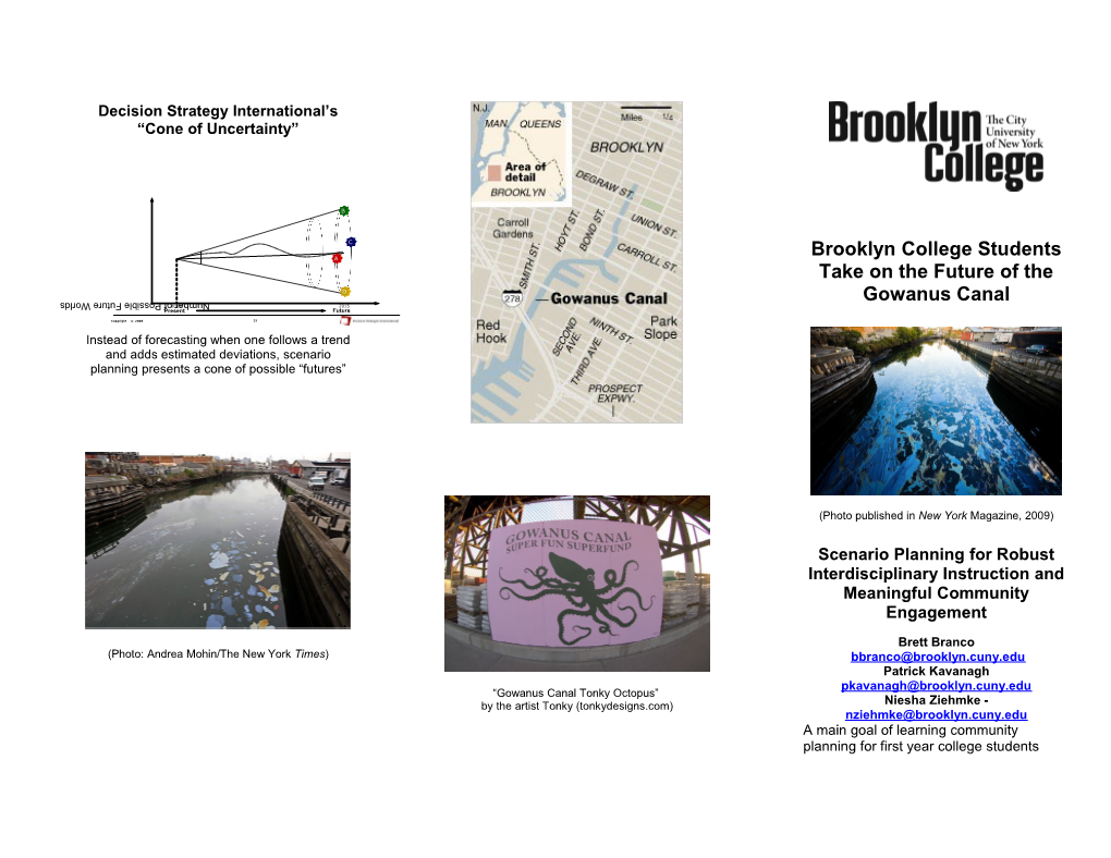 Decision Strategy International S Cone of Uncertainty