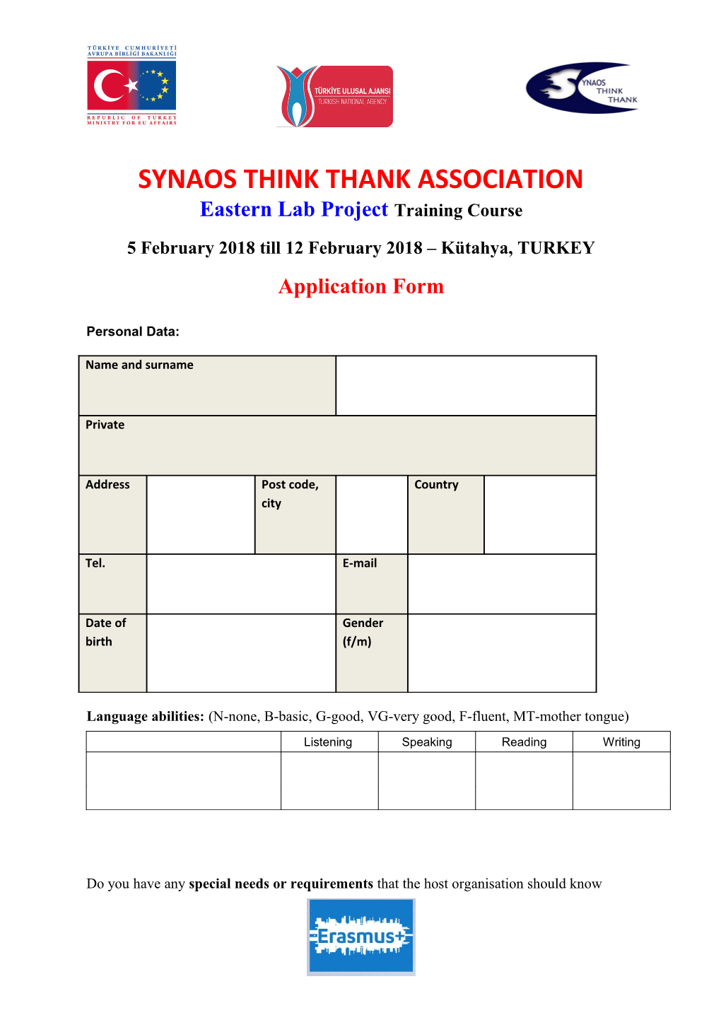 Synaos Think Thank Association