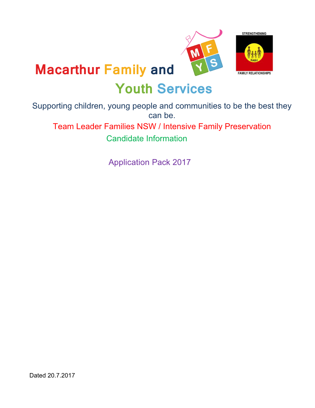 Macarthur Familyandyouthservices