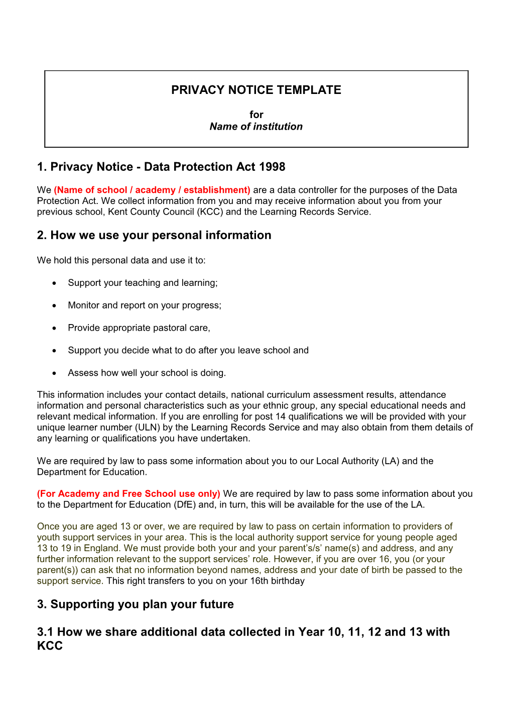 RPA Toolkit: Section 1 Planning for RPA 2