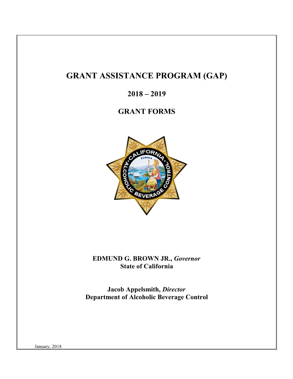 Grant Assistance to Local Law Enforcement Agencies Project