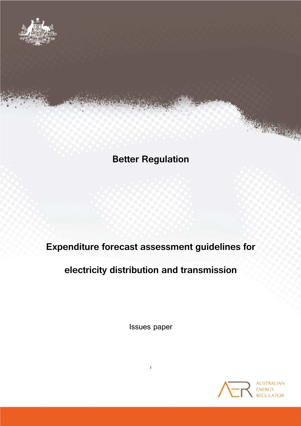 Expenditure Forecast Assessment Guidelines for Electricity Distribution and Transmission