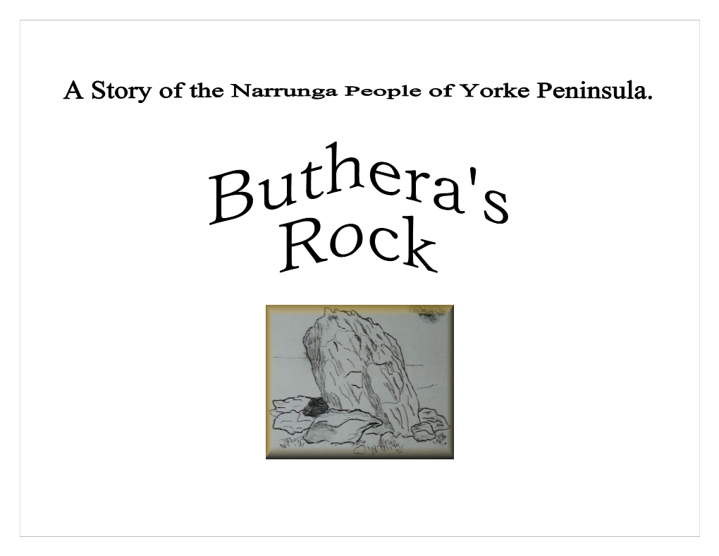 A Story of the Narrunga People of Yorke Peninsula