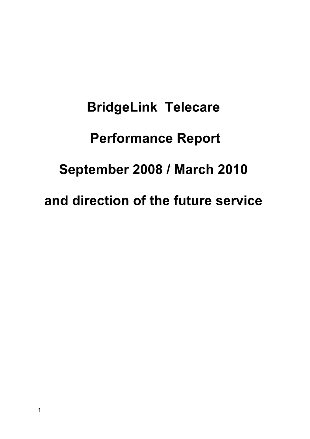 Bridgelink Telecare