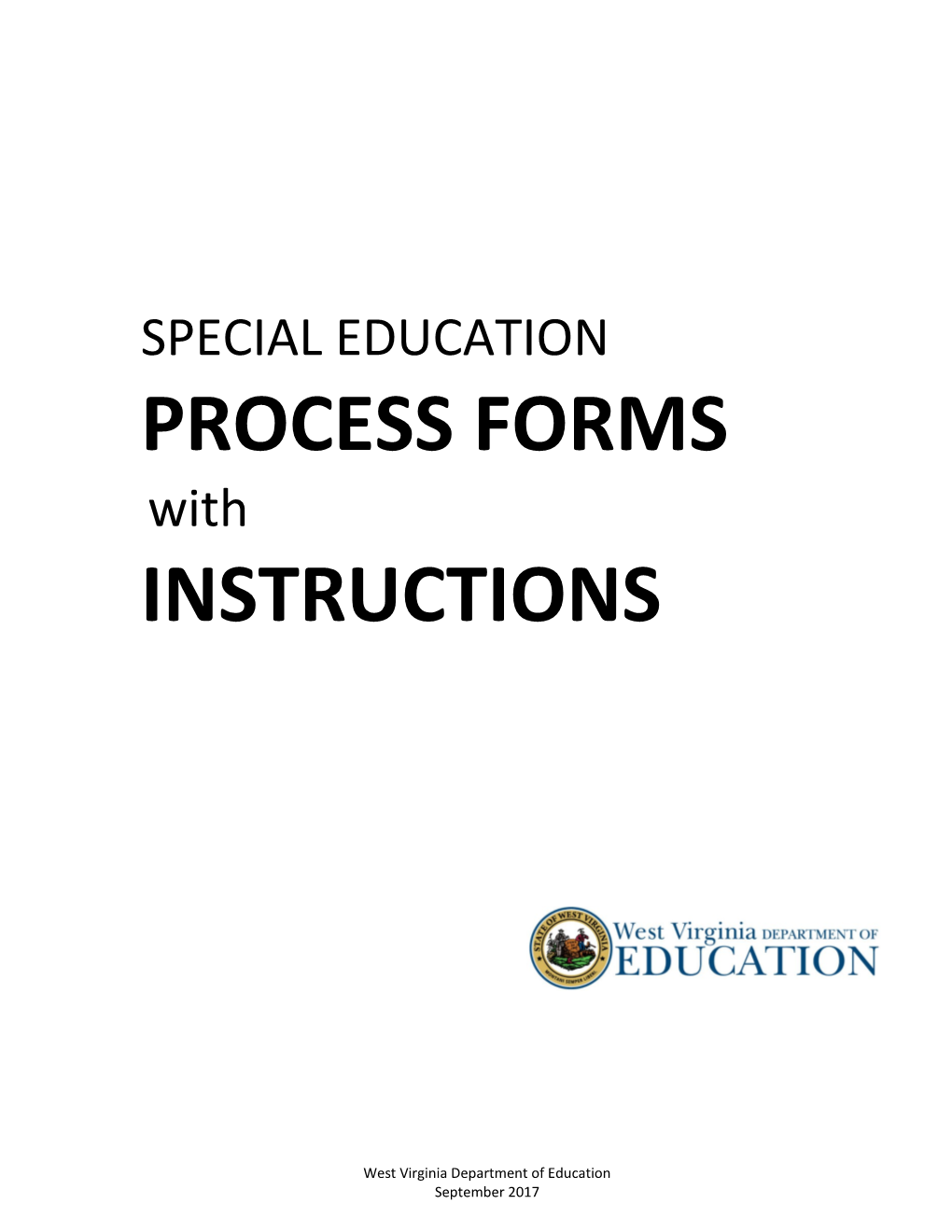 Special Education Process Forms