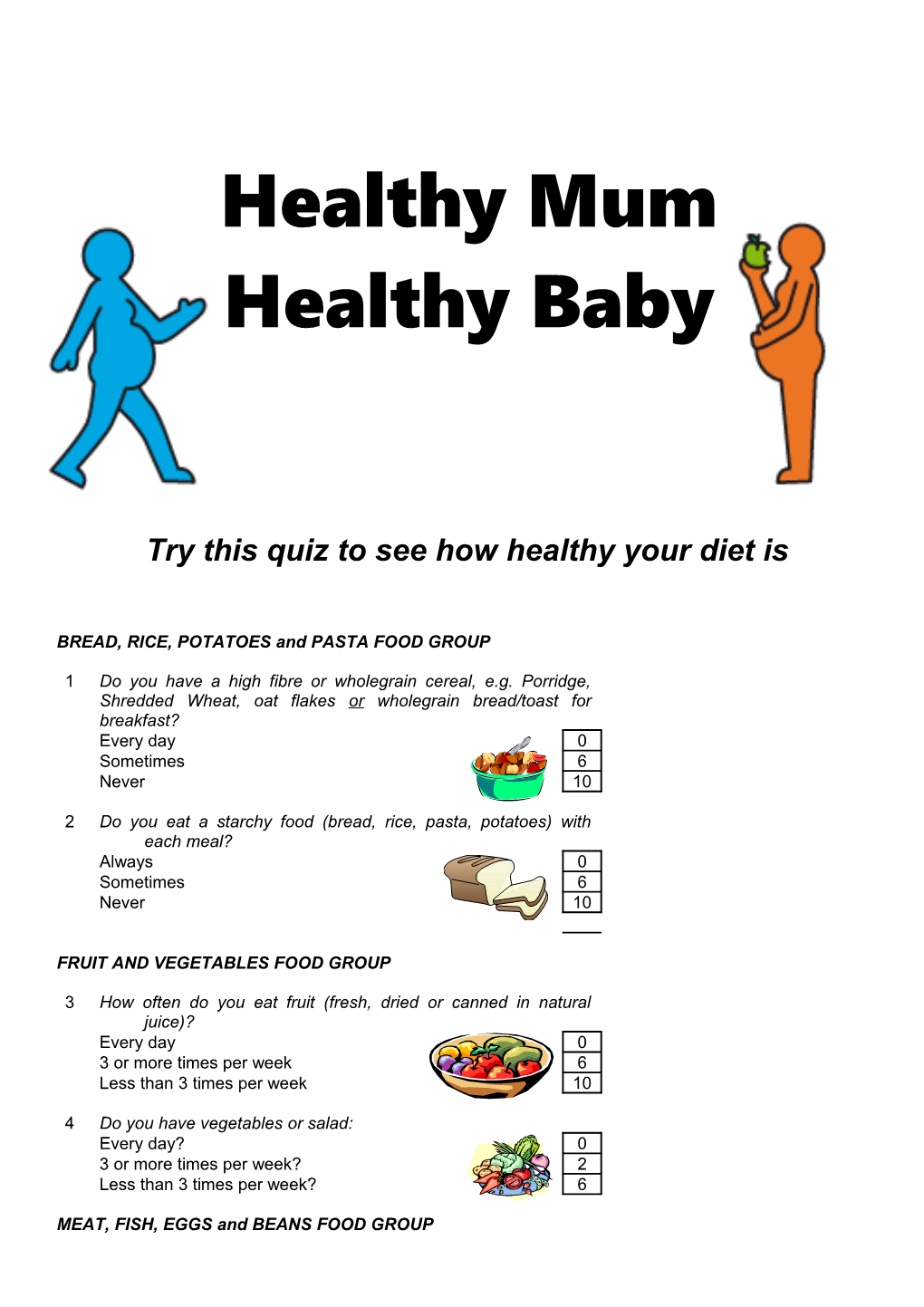 Try This Quiz to See How Healthy Your Diet Is