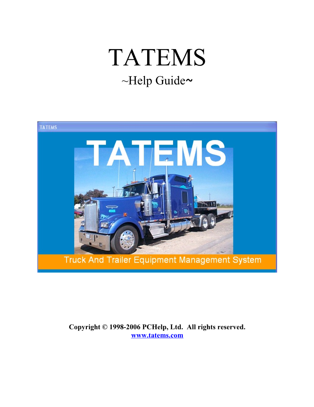 TATEMS New Help Guide