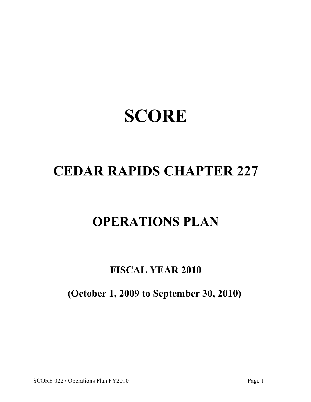 Cedar Rapids Chapter 227