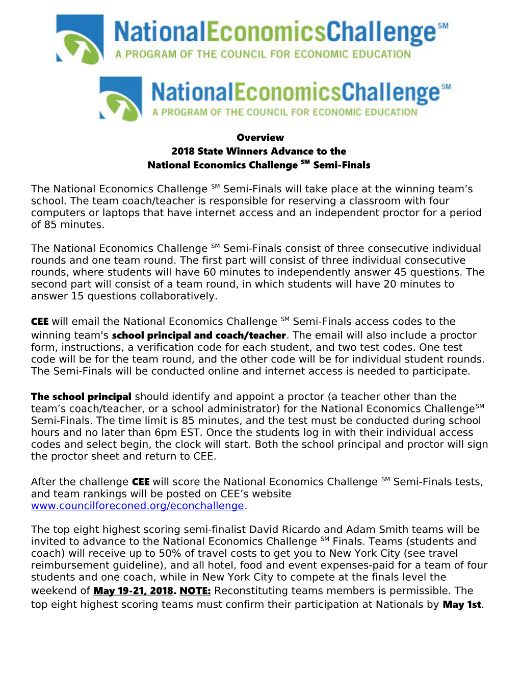 2003 NCEE/Goldman Sachs Foundation National Economics Challenge