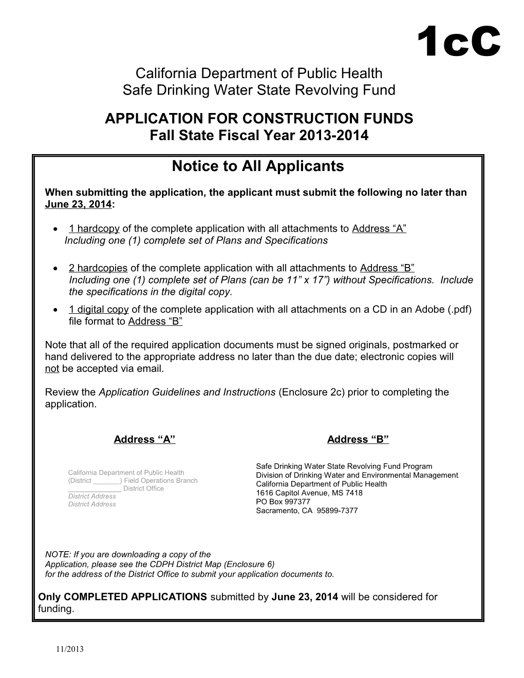 FINAL (1C)FINAL Construction Application 5-9-2011