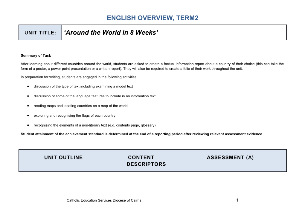 English Overview, Term2