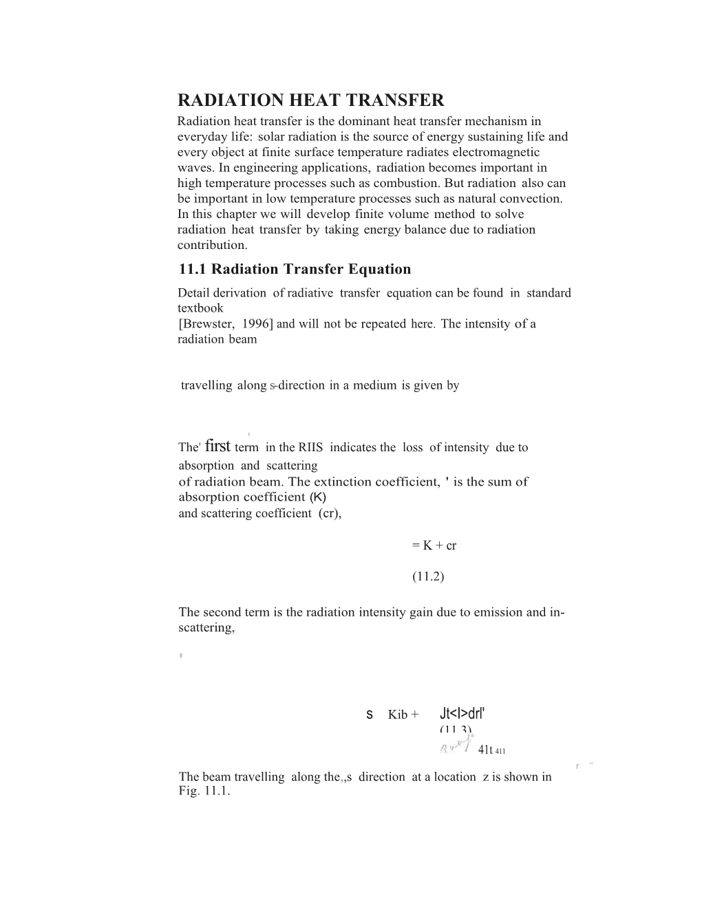 Radiation Heattransfer