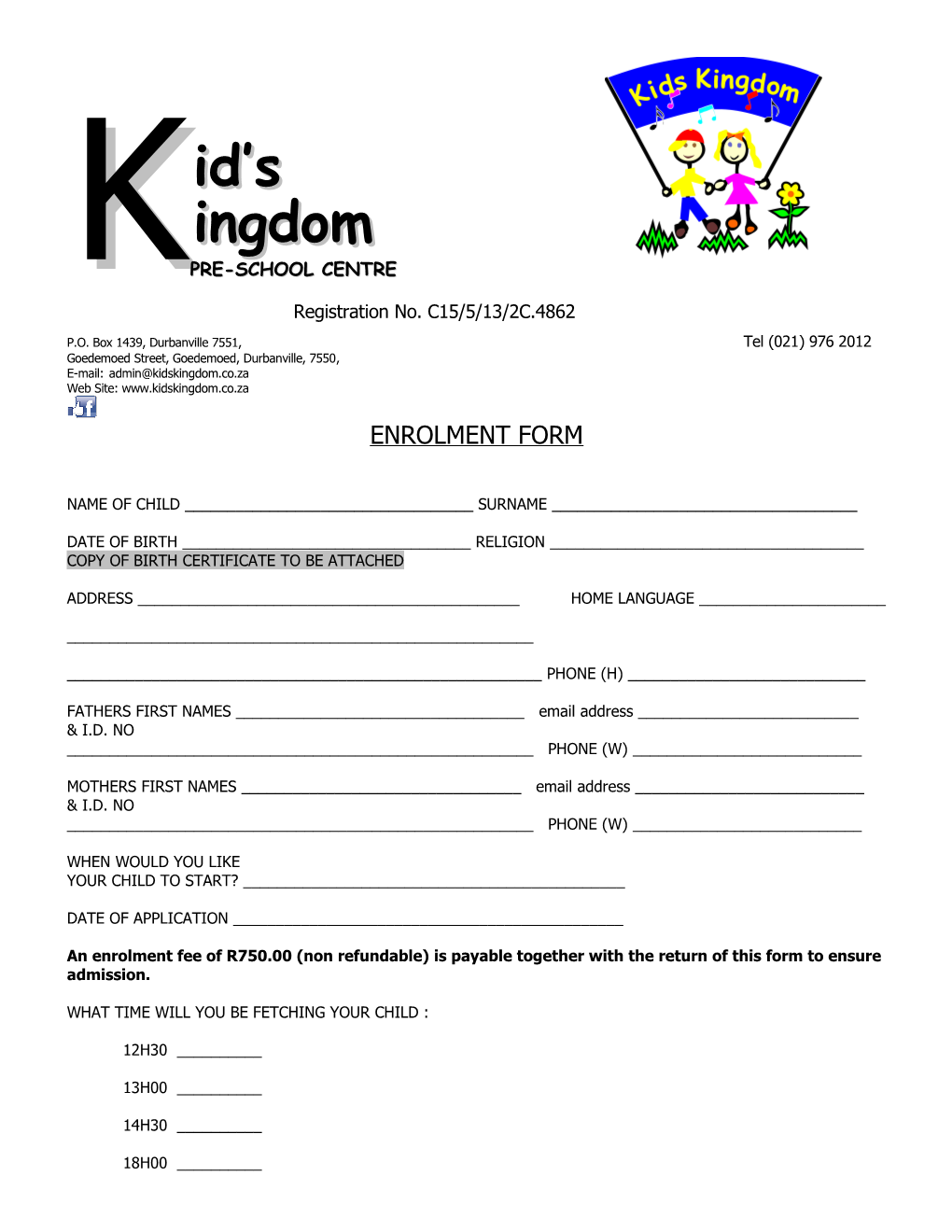 Kid S Kingdom Pre-School Centre