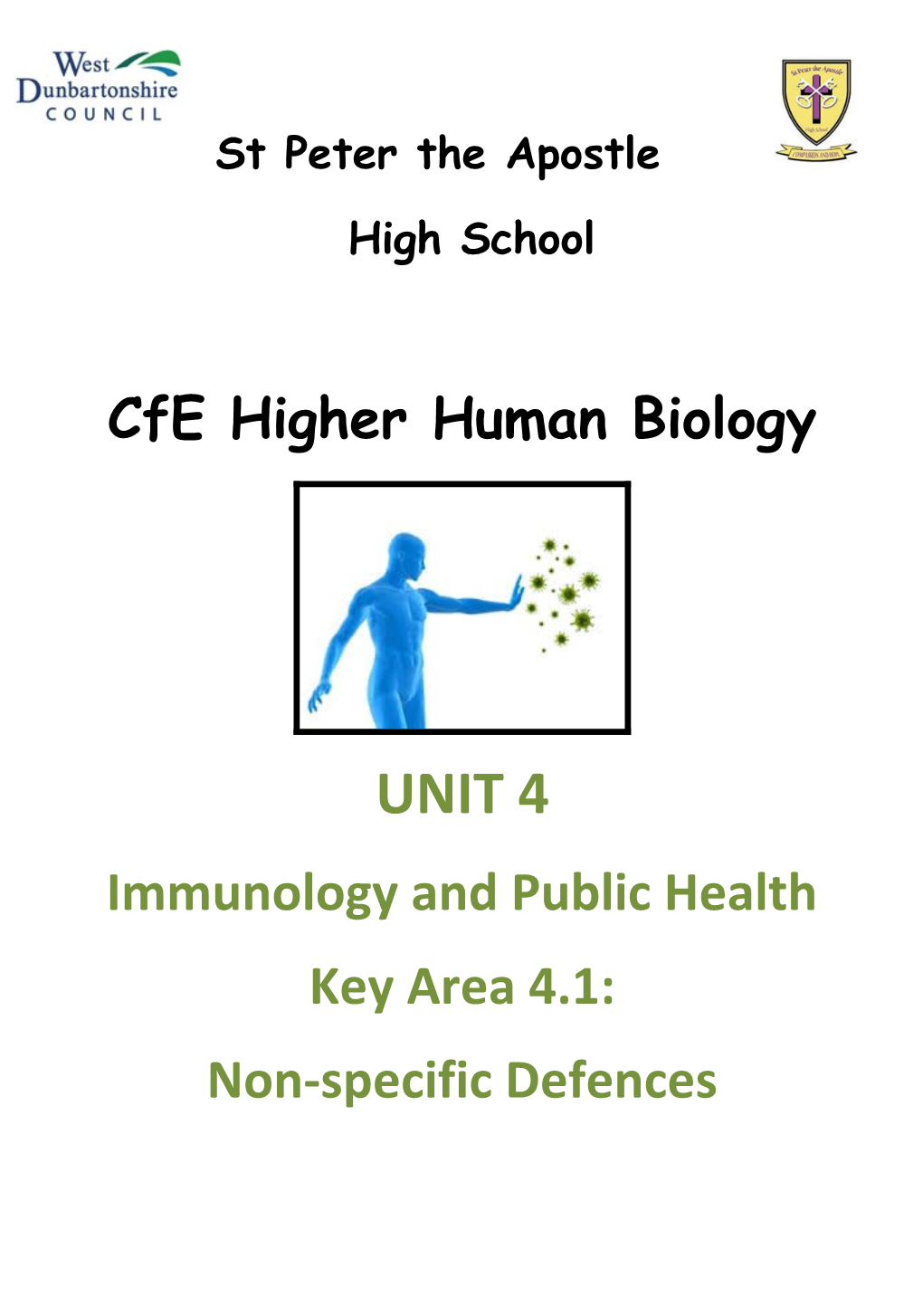 Cfe Higher Human Biology