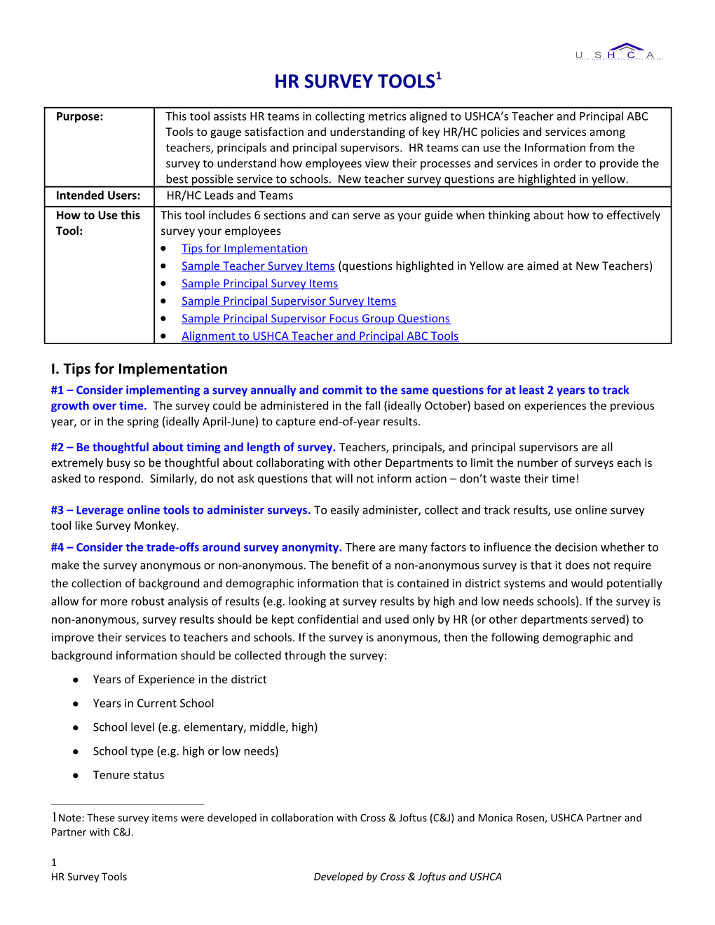 Hr Survey Tools 1