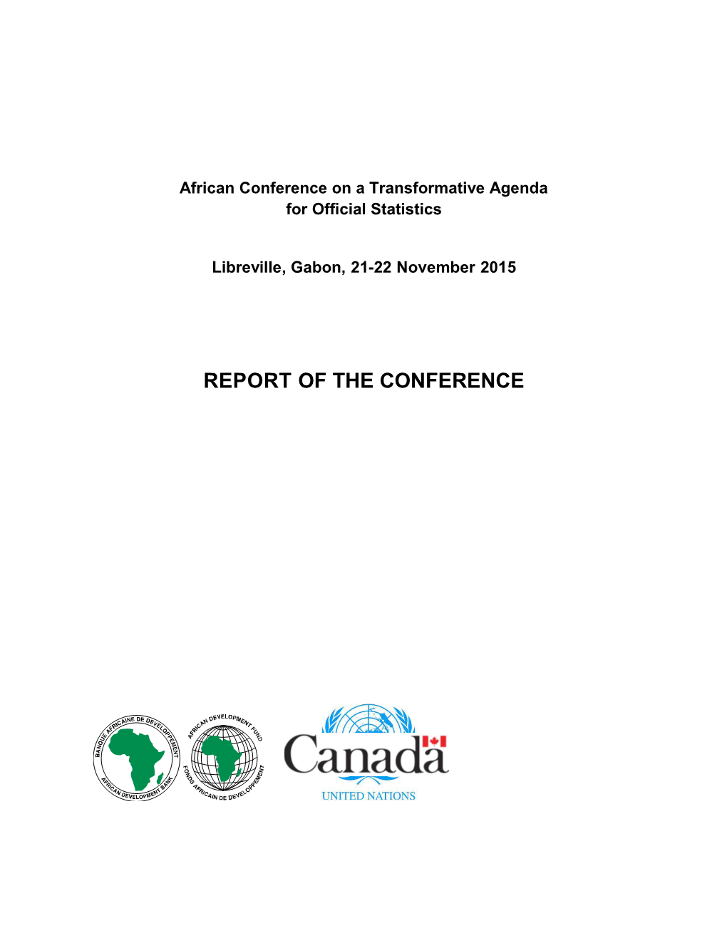 African Conference on a Transformativeagenda