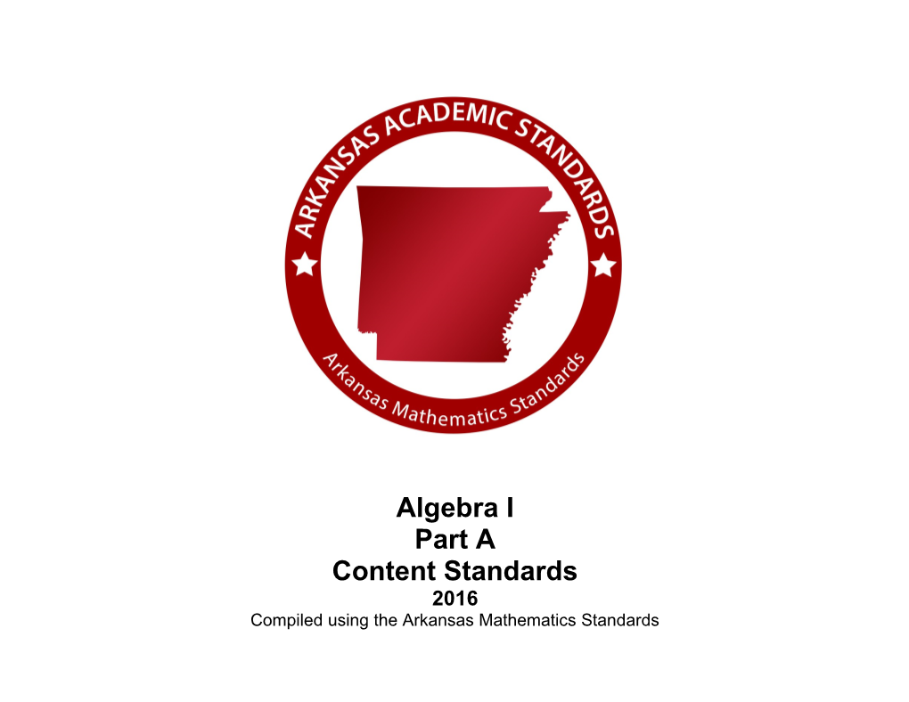 Compiled Using the Arkansas Mathematics Standards