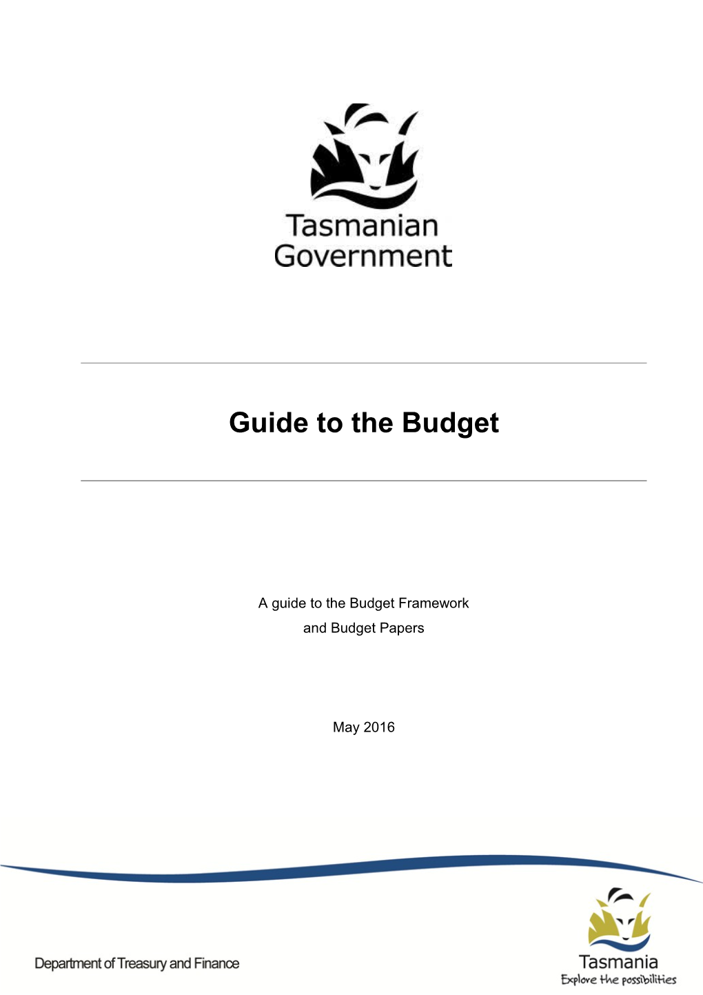 Guide to the Budget - Word Format