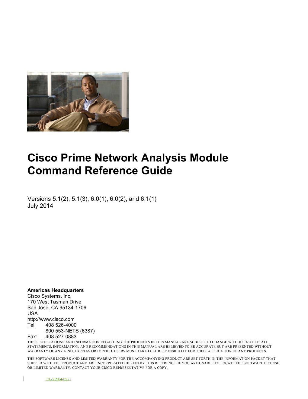 Cisco Prime Network Analysis Module Command Reference Guide